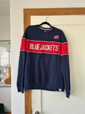 Fanatics Columbus Blue Jackets Crewneck Sweatshirt - Men's